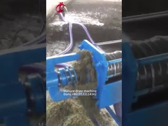 Hệ thống xử lý phân của máy khử nước phân Máy làm khô phân Doris