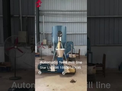 Gà 1 hoặc 2 tấn Ốc nuôi gia cầm nhỏ máy móc thức ăn đầy đủ tự động Star