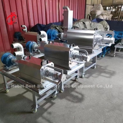 Máy ép đùn phân trục vít Máy sấy phân gà trong trang trại Doris
