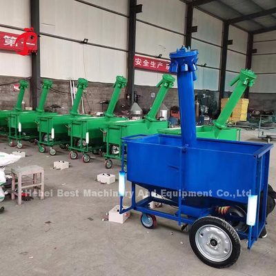 Đồ ăn thịt gà tự động Chicken Cage Feeding Trolley Rose