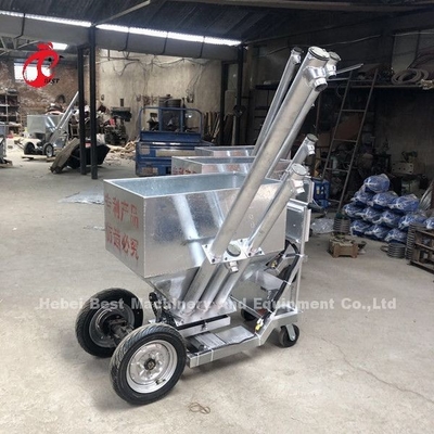 Xe cho gà ăn tự động được thiết kế cho chuồng gà nuôi gia cầm Sandy