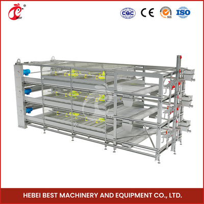 208 Chicks Loại lồng nuôi gà con Chiều dài 1200mm với hệ thống tự động Emily