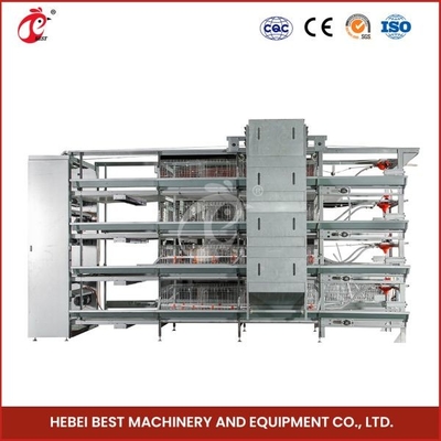 Lồng gà thịt loại H tự động Lồng gà 84 Thiết bị trang trại gia cầm chim Mia