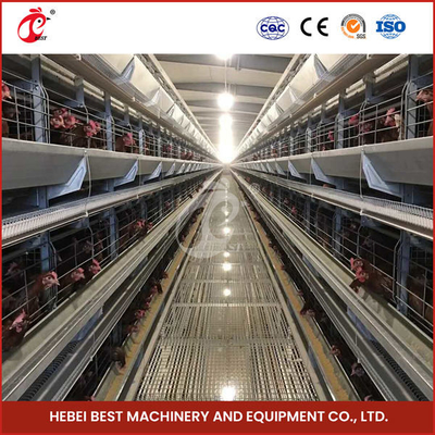 Gia cầm Q235 Lồng gà dây thép có phụ kiện uống tự động Sandy