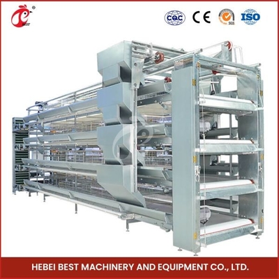 H Loại 30000 Chim Lồng gà đẻ trứng tự động với băng tải phân Ada