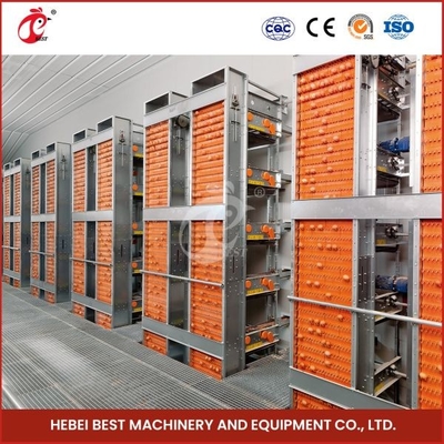 Hệ thống lồng pin gia cầm thế hệ mới với thiết kế tự động loại H Sandy