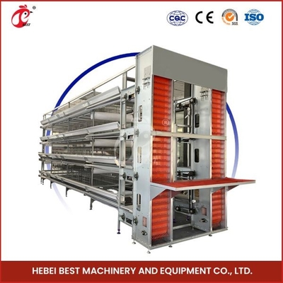 Hệ thống lồng thép nhựa có dung lượng lớn cho trang trại gia cầm Mia