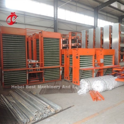 Hệ thống cho ăn theo lớp trong lồng bán tự động cho gia cầm 1.5KW 380V Doris