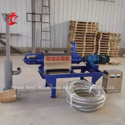 Hệ thống xử lý phân khối lượng nhỏ Máy sấy tốc độ thấp cho trang trại gia cầm Sandy