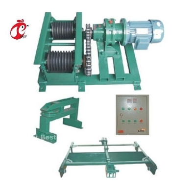 Hệ thống xử lý phân chuồng 2ton ISO, Máy làm phân gà để làm sạch phân Adela