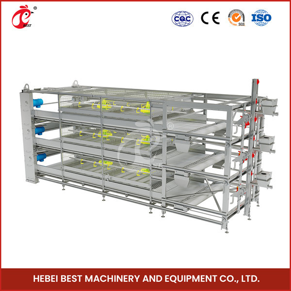 208 Chicks Loại lồng nuôi gà con Chiều dài 1200mm với hệ thống tự động Emily