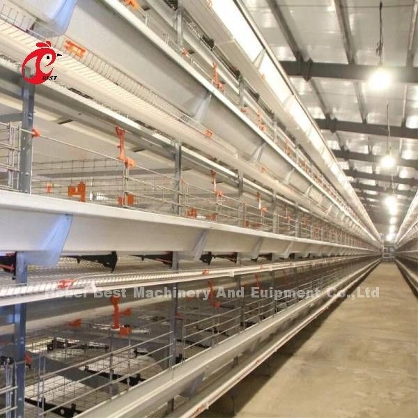 Giá lồng pin hoàn toàn tự động ở Nigeria Loại H lớp Mia